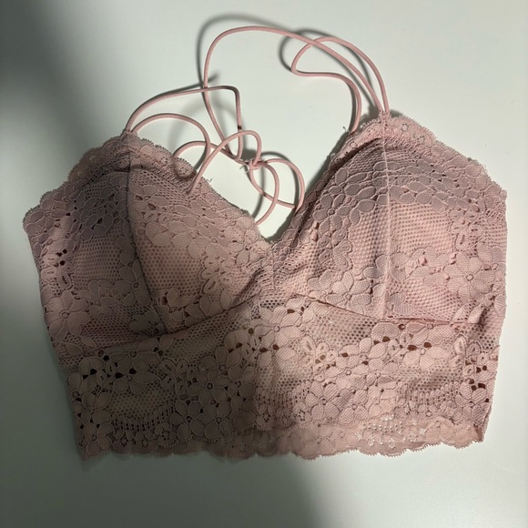 Pink Lace Bralette - Picture 4 of 4